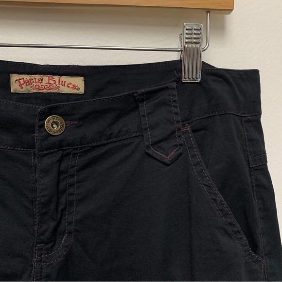 Vintage 90s Paris Blues Baggy Paratrooper Cargo Pants Size 5‎ Grunge Skater Punk - Picture 5 of 13